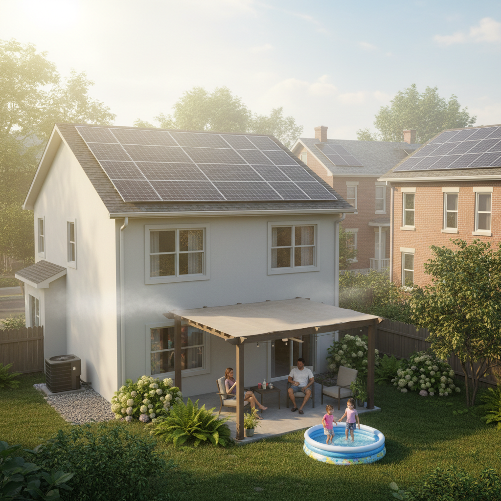 The Benefits of Installing Solar Panels for Newark's Humid Summers