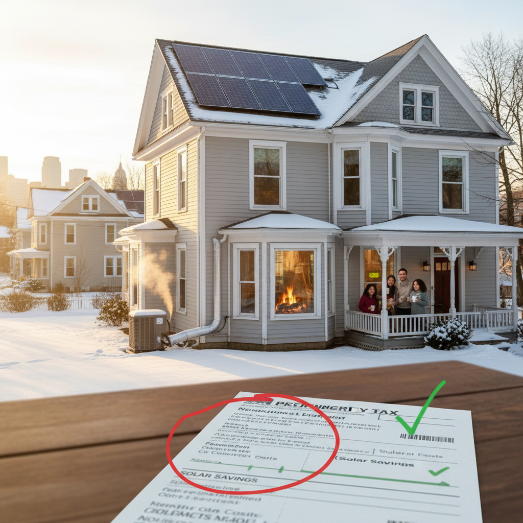 How Solar Energy Can Help Newark Homeowners Save on Winter Heating Bills