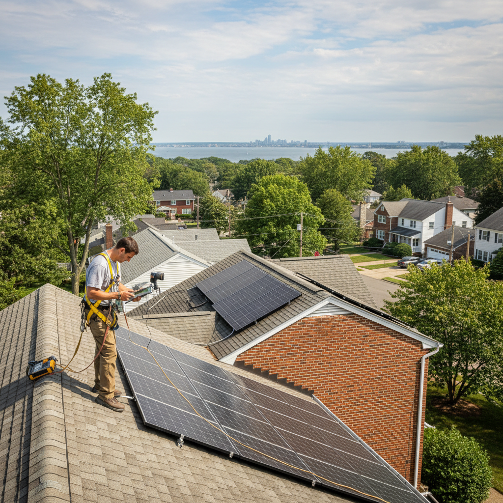 Roof Solar Assessment in Newark